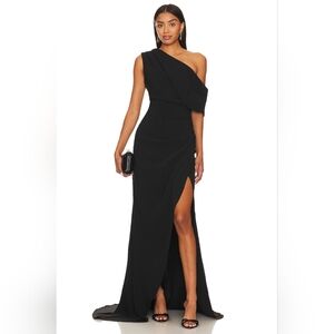 Revolve x Elliatt Isadora Gown in Black Medium